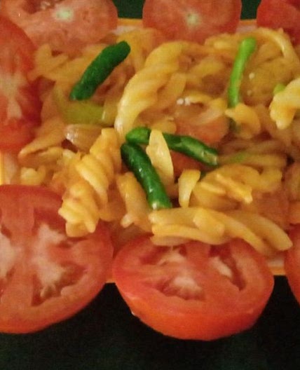 टमाटर पास्ता (tamatar pasta recipe in Hindi)
