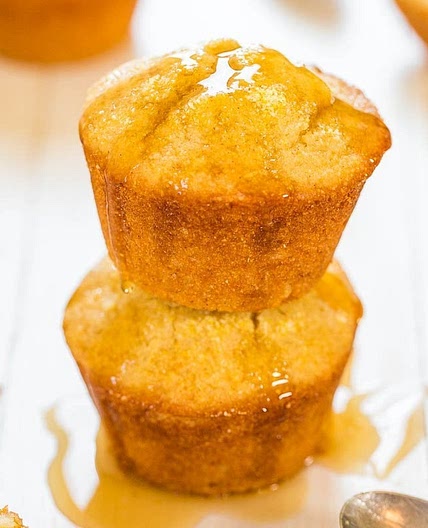 Honey Cornbread Muffins