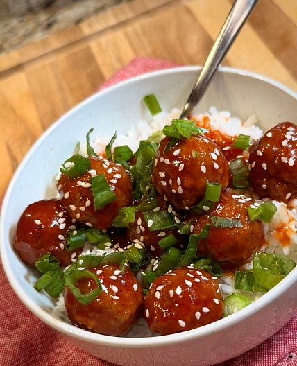 Honey Garlic Meatballs