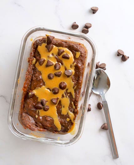 Cottage Cheese Chocolate Protein Mug Cake