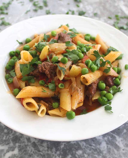 Bolivian Aji De Fideos - Spicy Pasta Dish
