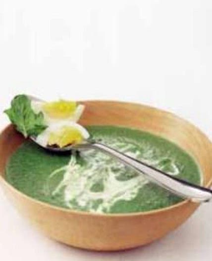 Crème d'épinard