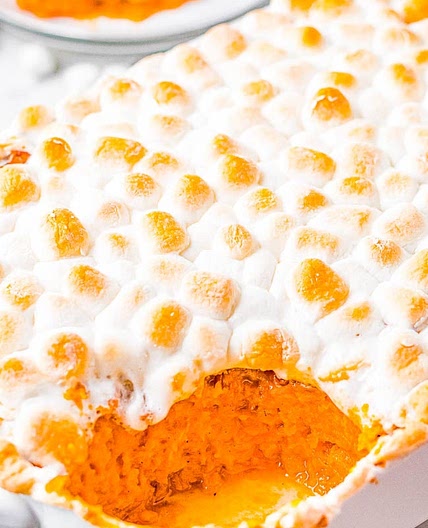 Classic Marshmallow Sweet Potato Casserole