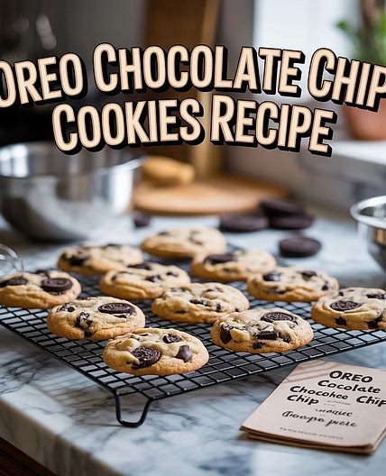 Oreo Chocolate Chip Cookies Recipe