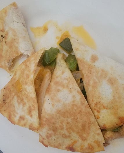 Chicken quesadillas