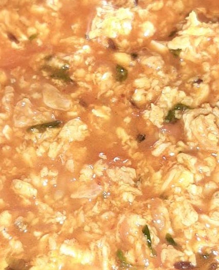 अंडा भुर्जी करी (Anda bhurji curry recipe in Hindi)