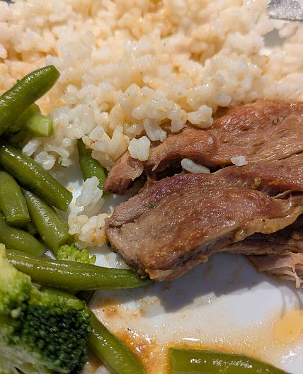 Dusené morčacie stehná