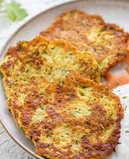 Zucchini Kartoffelpuffer