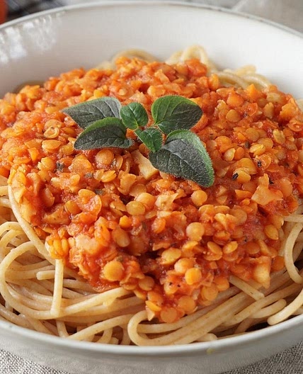 Linsen Spaghetti