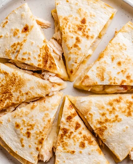 Chicken quesadillas