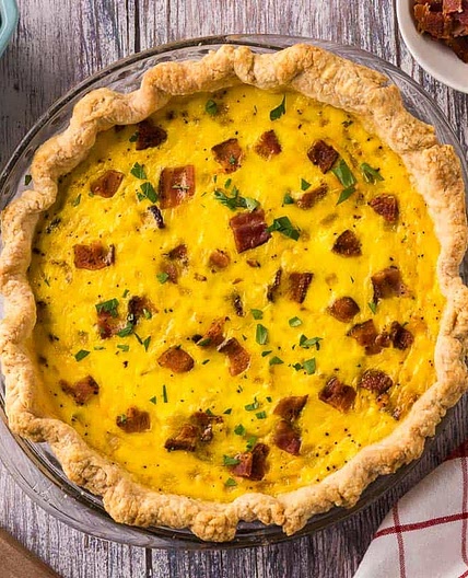 Quiche (Quiche Lorraine + More Flavor Variations)