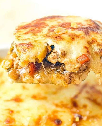 Chicken and Potato Béchamel Bake