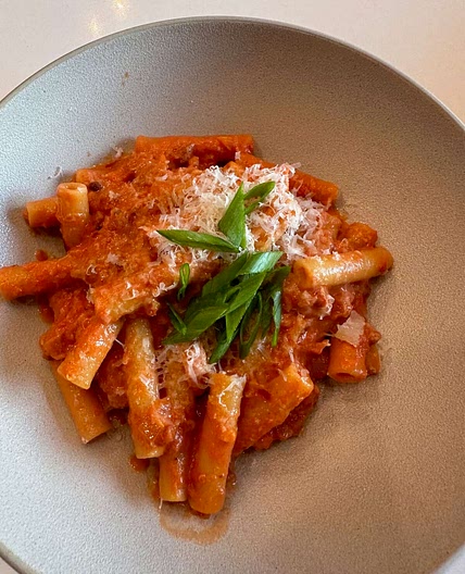 Chinese-Italian Creamy Chili Oil Pasta