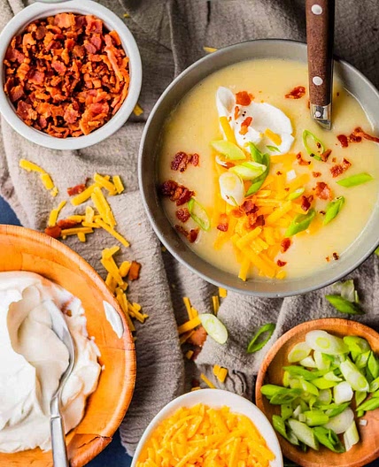 Easy Loaded Potato Soup Recipe