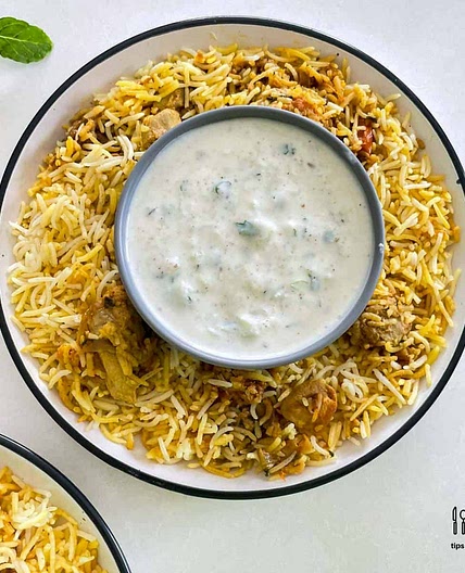 How to make raita for biryani - Biryani raita recipe