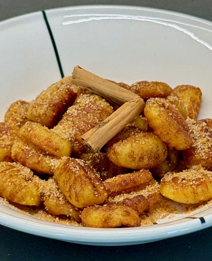 cinnamon butter gnocchi