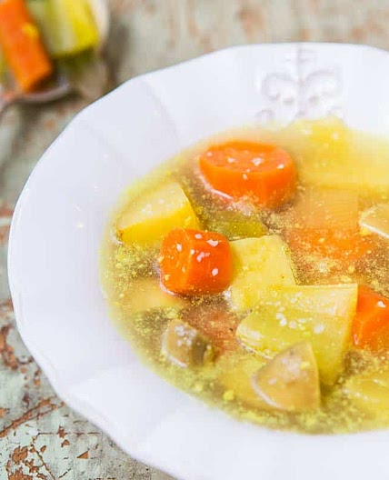 Homemade Vegetable Soup and Broth