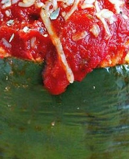 Stuffed Peppers with Marinara