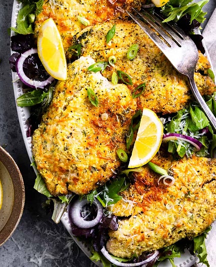 Parmesan Crusted Tilapia