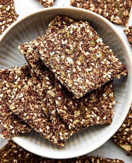 Ultimate Seed Crackers (Flax Seed Crackers)