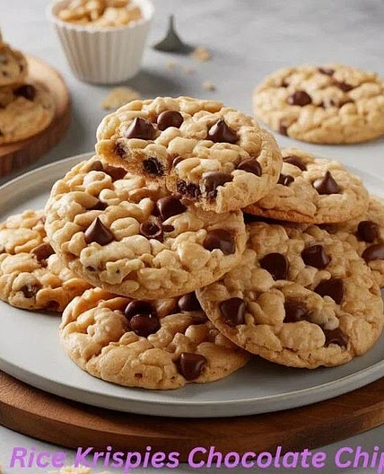 Rice Krispies Chocolate Chip Cookies Recipe