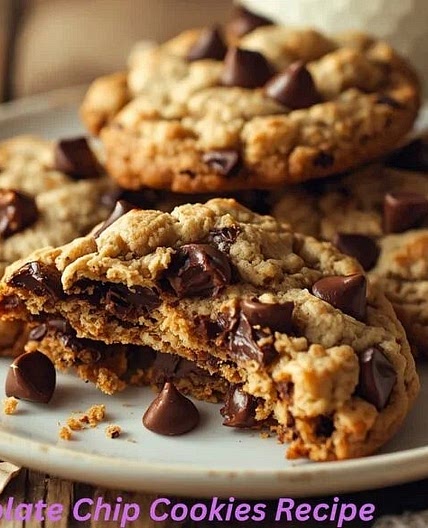 Oat Flour Chocolate Chip Cookies Recipe
