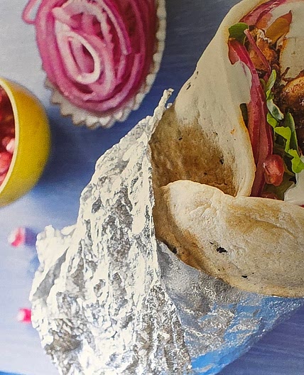 Harissa Chicken  Gyros