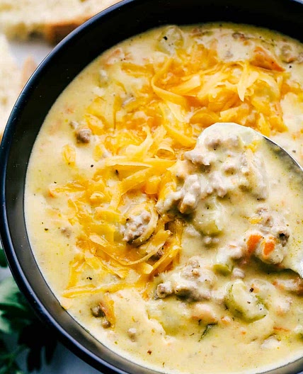 Cheeseburger Soup