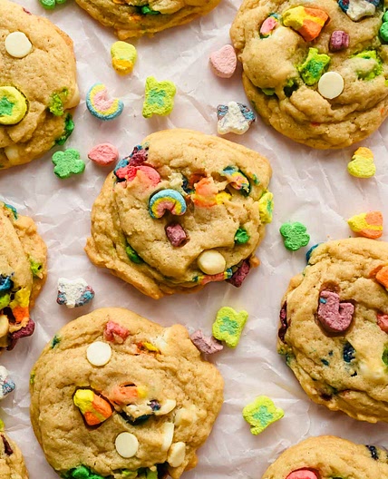 Lucky Charm Sugar Cookies