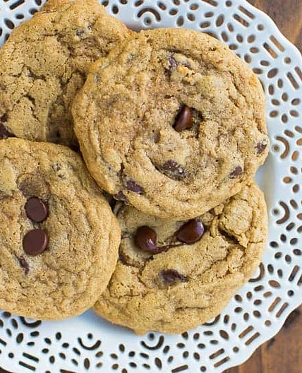 Buckwheat Chocolate Chip Cookies