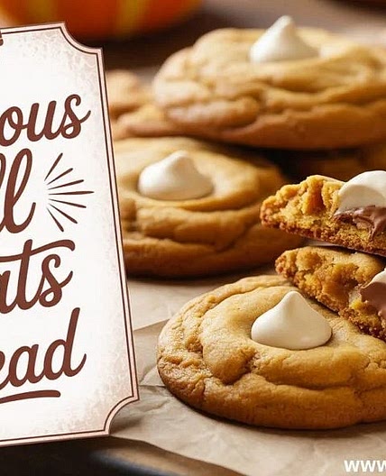 Pumpkin White Chocolate Chip Cookies Recipe