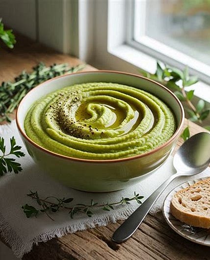Purée de pois cassés