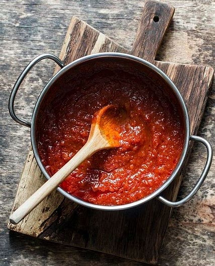 Recette sauce tomate Papa pour Couscous