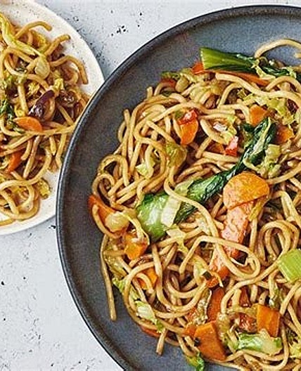 Recette nouilles aux légumes
