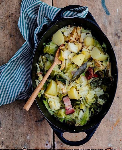 Potée de chou au vin blanc