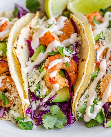 Shrimp Tacos with Best Shrimp Taco Sauce
