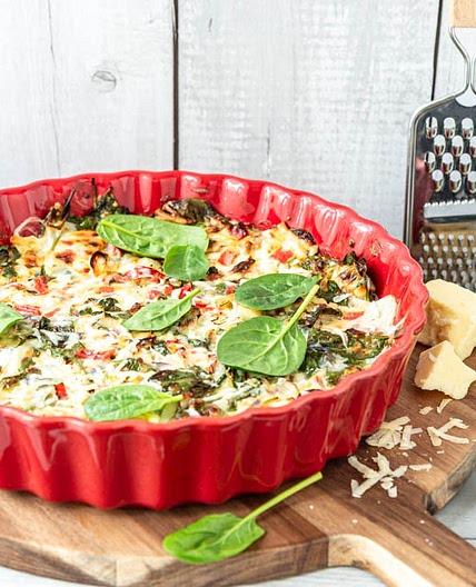 Schnelle Schüttelpizza Low Carb