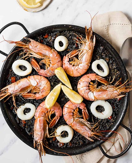 Black Paella (Arroz Negro)