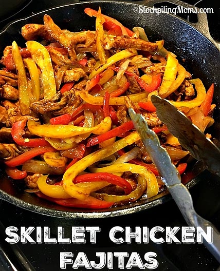Keto Skillet Chicken Fajitas