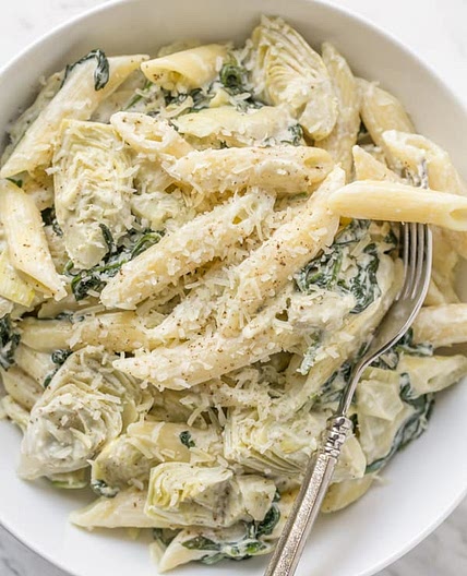 Spinach and Artichoke Pasta Recipe