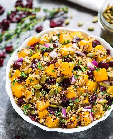 Butternut Squash Quinoa Salad