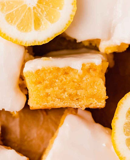Tangy Lemon Brownies