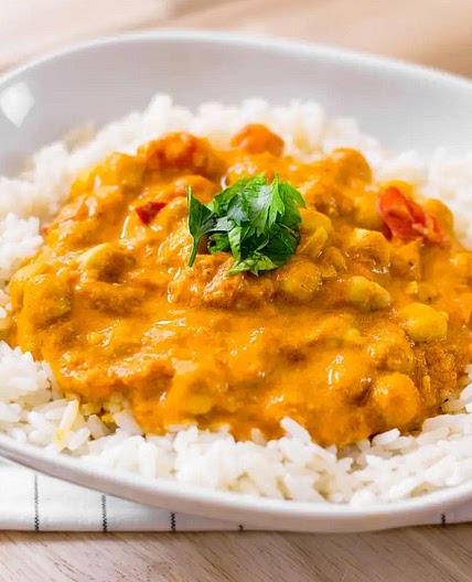 Kichererbsen-Kokos-Curry