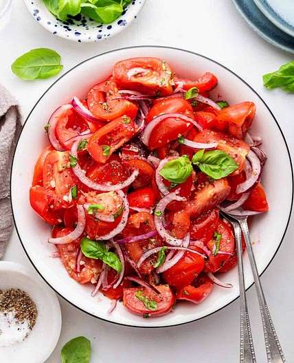 Easy Italian Tomato Salad