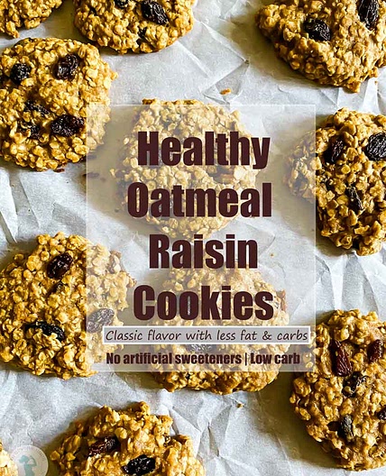 Healthy Oatmeal Raisin Cookie Recipe