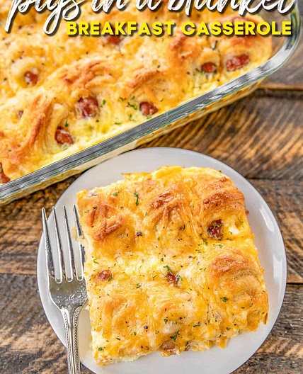 Pigs in a Blanket Breakfast Casserole