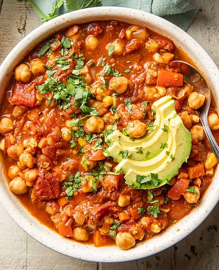 Easy Chickpea Chili
