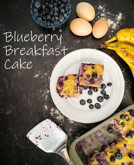 Blueberry Breakfast Cake Recipe