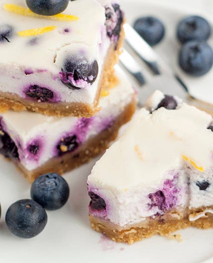 Epic Clean Eating Blueberry Cheesecake Bars
