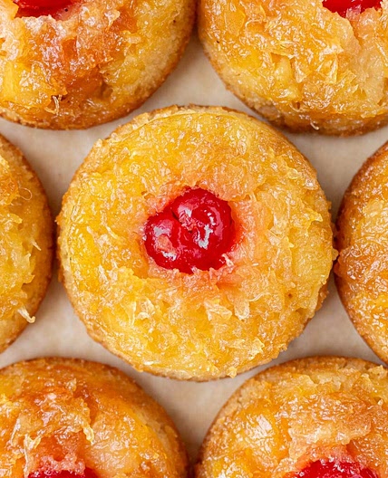 Mini Pineapple Upside-Down Cake Recipe